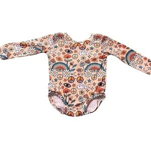 Groovy print onesie size 0-3 months